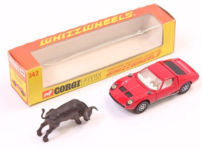 Lot 1662 - Corgi Toys Whizzwheels No. 342 Lamborghini...