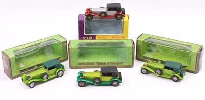 Lot 1999 - Matchbox Lesney Models of Yesteryear boxed...