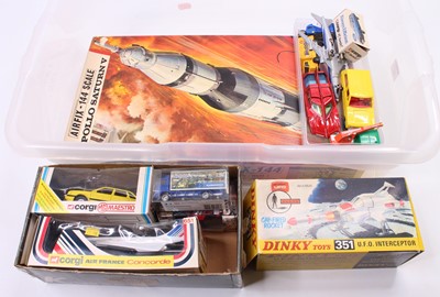 Lot 1667 - A collection of mostly Corgi and Dinky Toys...