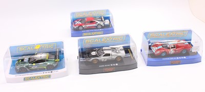 Lot 793 - 4 boxed Scalextric cars to include, C4036...