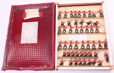 Lot 1845 - Heyde of Dresden 48mm scale lead General Staff...