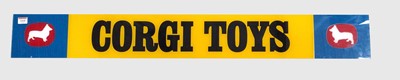 Lot 1668 - A Corgi Toys plexiglass shop display strip...