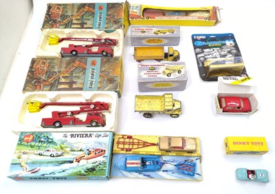 Lot 1670 - A collection of boxed Corgi and Dinky Toys to...
