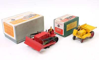 Lot 1189 - 2 Dinky Toys boxed construction vehicles to...