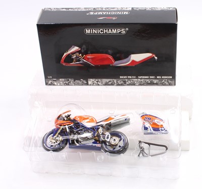Lot 1395 - Minichamps 1/12th scale boxed Motorcycle,...