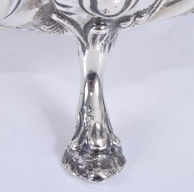 Lot 1090 - A late Victorian silver bowl, of deep circular...