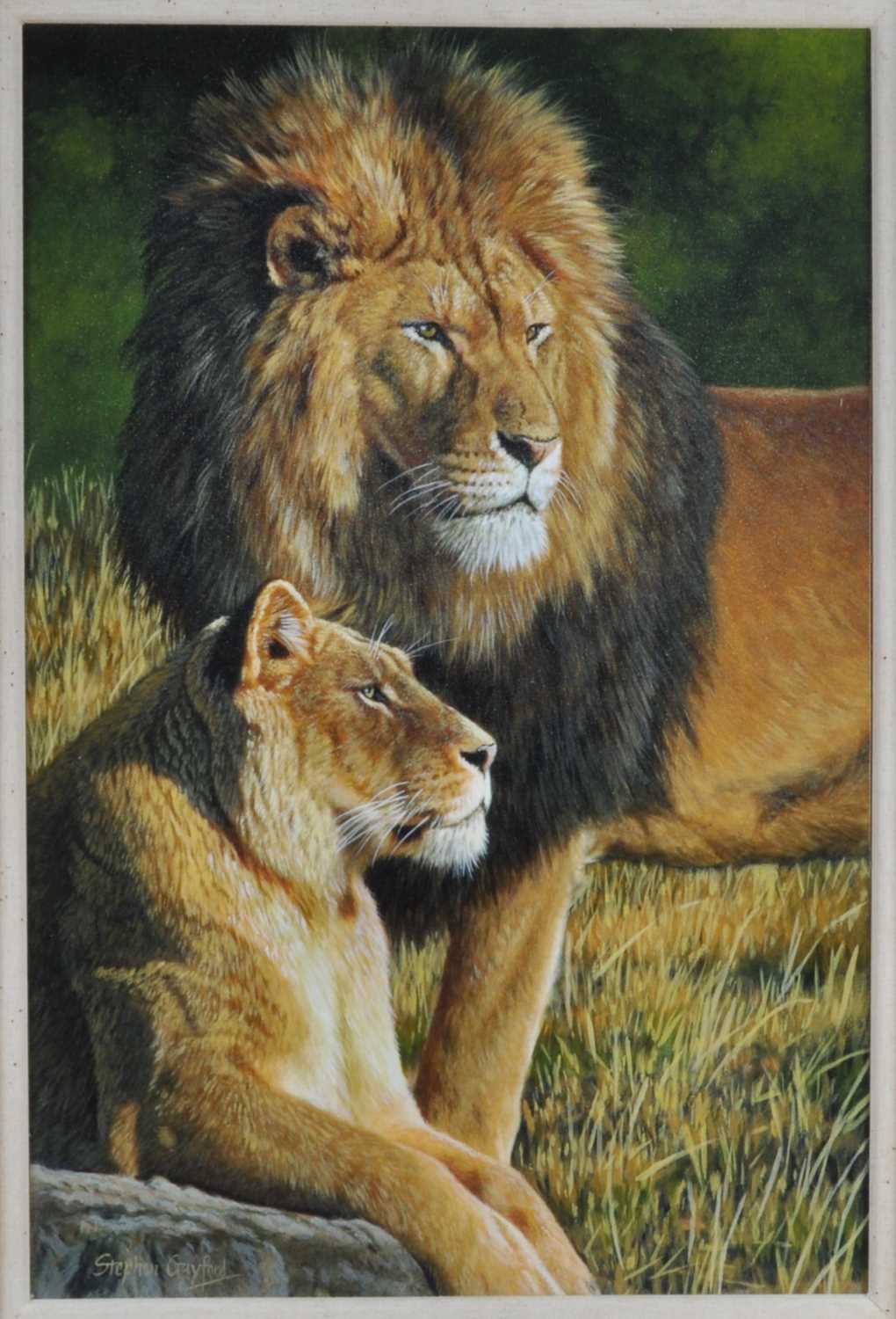 Lot 1346 - Stephen Gayford (b.1954) - Royalty; African...