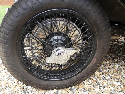 Lot 1464 - A 1936 Singer Le Mans 1500, reg CXY 56, black...
