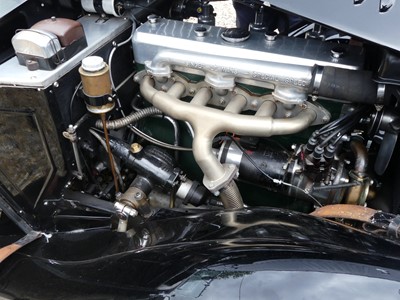 Lot 1464 - A 1936 Singer Le Mans 1500, reg CXY 56, black...