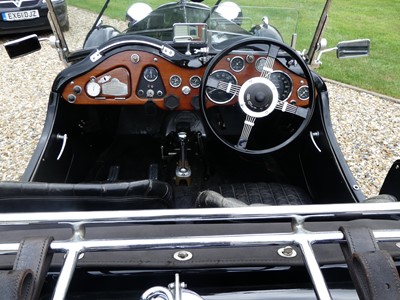 Lot 1464 - A 1936 Singer Le Mans 1500, reg CXY 56, black...