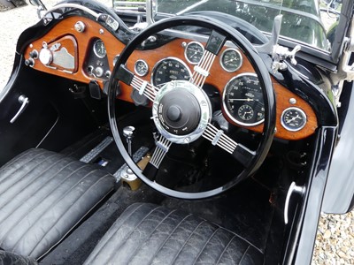 Lot 1464 - A 1936 Singer Le Mans 1500, reg CXY 56, black...