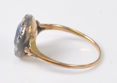 Lot 2506 - An early 19th century yellow and white metal,...