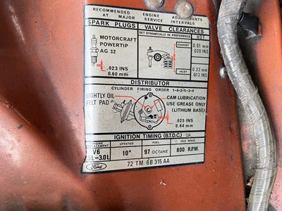 Lot 2266 - A 1973 Ford Granada GXL Automatic 3 litre...