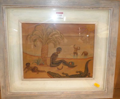 Lot 1105 - Viola Paterson (1899-1982) - Figures on the...