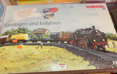 Lot 1405 - A Marklin H0 train set model No. 29525,...