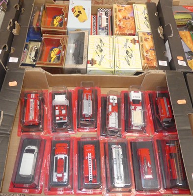 Lot 1421 - Two boxes of modern issue diecast to include...