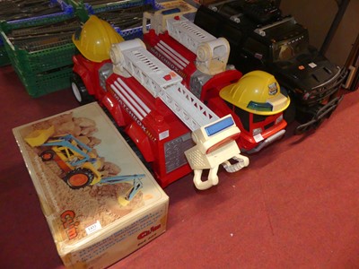 Lot 1431 - Two modern plastic Matchbox large scale fire...