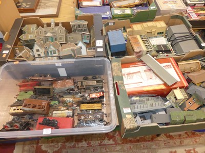 Lot 1434 - Four boxes containing a quantity of Hornby...