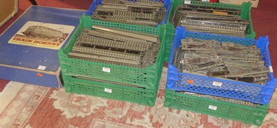 Lot 1436 - A large quantity of Hornby three rail track...