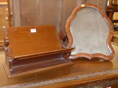 Lot 1358 - A late Victorian mahogany table top book...