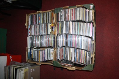 Lot 662 - Two boxes of CDs to include Las Ketchup, and...