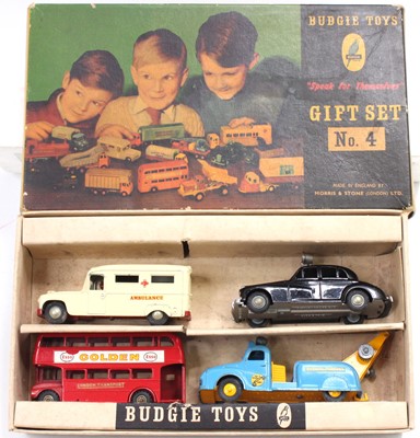 Lot 1426 - Budgie Toys Gift Set No. 4, containing a...