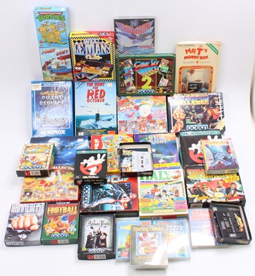 Lot 1032 - A large collection of various boxed Commodore...