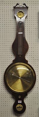 Lot 2003 - Whitehurst & Son of Derby - a mahogany and...