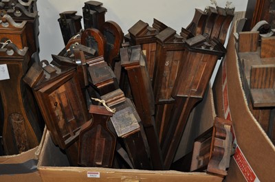 Lot 2021 - A good selection of stick barometer frames, to...