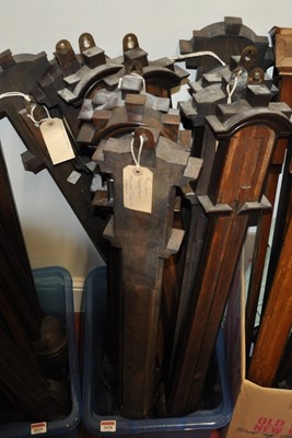 Lot 2028 - A selection of stick barometer cases,...