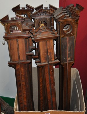 Lot 2031 - A selection of principally mahogany stick...