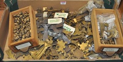 Lot 2045 - A selection of Quare brass fittings, to...