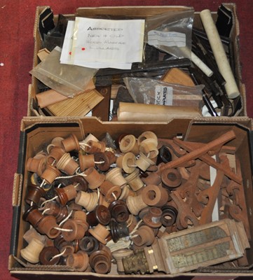 Lot 2063 - A collection of principally mahogany barometer...