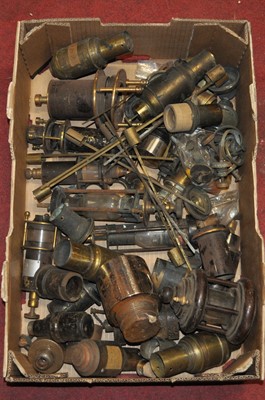 Lot 2070 - A collection of Victorian and later metal and...