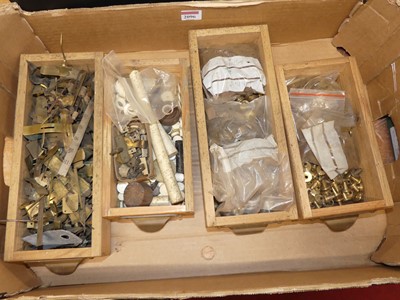 Lot 2096 - Principally brass components to include...