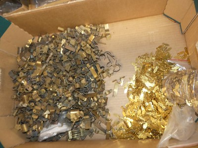 Lot 2109 - A large collection of brass thermometer tube...