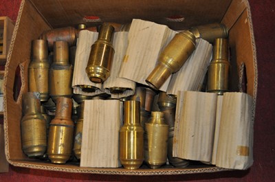 Lot 2131 - A large quantity of marine brass cisterns and...