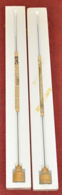 Lot 2139 - Ten individual mercury filled barometer tubes...