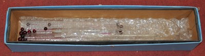 Lot 2141 - A collection of long scale thermometer tubes...