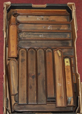 Lot 2150 - A collection of principally mahogany finished...