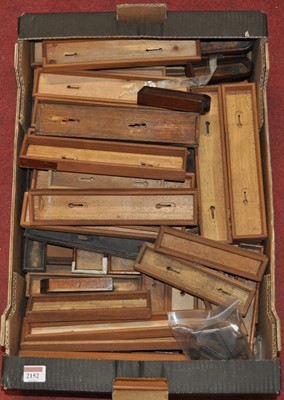 Lot 2152 - A collection of principally mahogany finished...