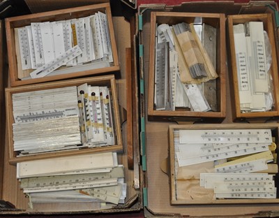 Lot 2153 - A large quantity of thermometer scales to...
