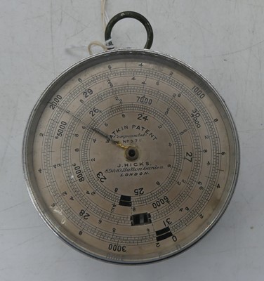 Lot 2161 - A late Victorian J.J. Hicks of Hatton Garden,...