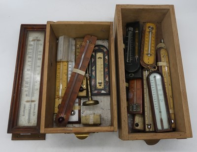 Lot 2177 - Assorted thermometers to include ceramic...