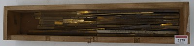 Lot 2179 - Two metal mountain barometers together with a...