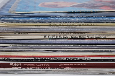 Lot 1043 - A collection of LP's being film soundtracks,...
