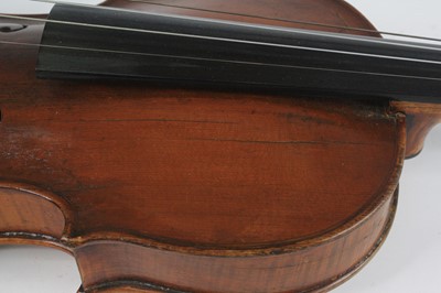 Lot 1106 - An early 20th century violin, having a one...
