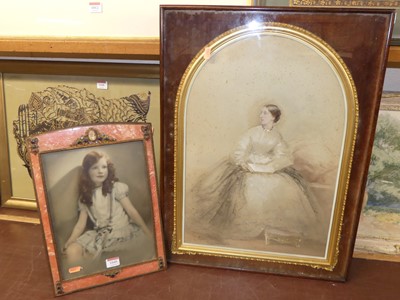 Lot 1049 - 19th century school - Full-length portrait of...