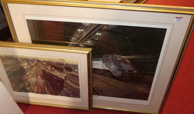 Lot 1091 - After Terence Cuneo - Le Shuttle, limited...