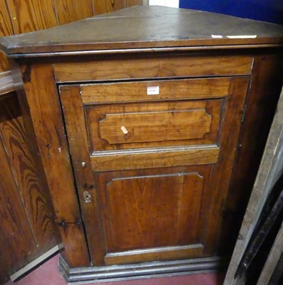 Lot 1144 - An early 19th century provincial fruitwood...